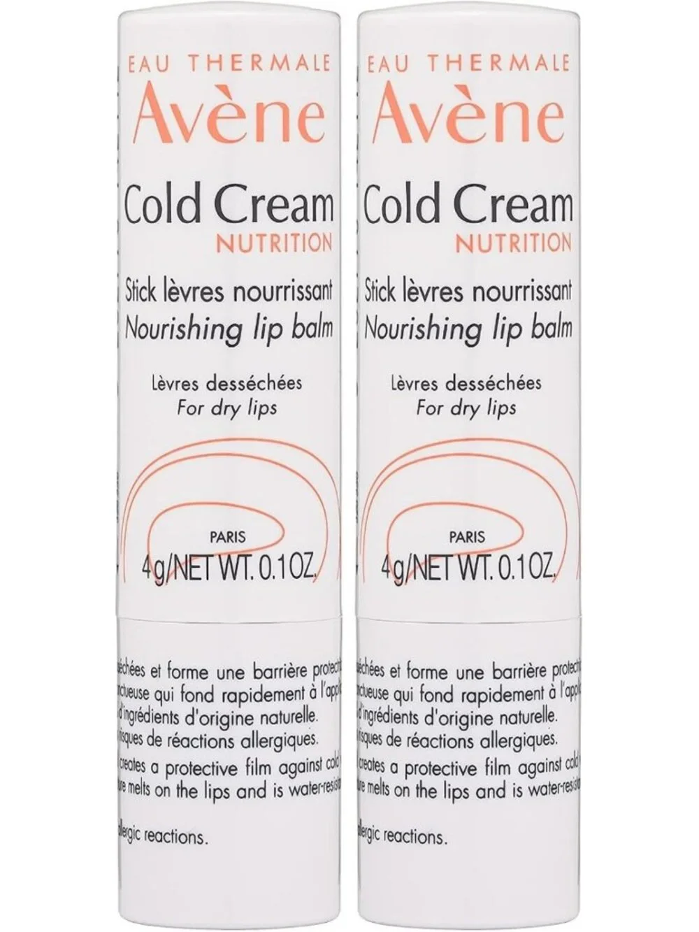 Nourishing Lip Balm Duo - Moisturizing Cold Cream for Soft, Hydrated Lips